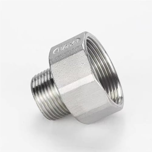 CHAOUYYZ 1/4" 3/8" 1/2" 3/4" 1" 1-1/4" 1-1/2" 2" Bsp Innen- Auf Außengewinde, Reduzierstück, Ss 304 Rohrverschraubung, Adapter/Color/Dn40 To Dn15 von CHAOUYYZ