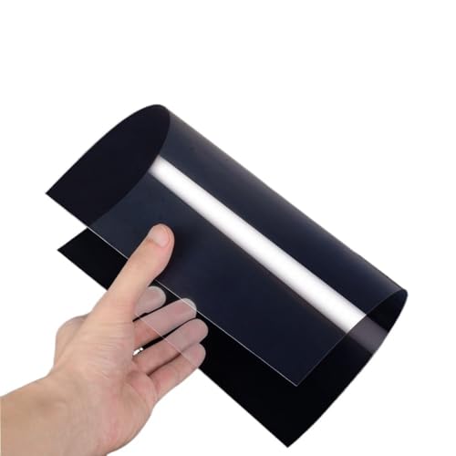 CHAOUYYZ 10 Stück Transparente Pvc-Platten (100 X 100, 200 X 200 Mm), 5/6/8/10 Mm Dick 0,5–4 Mm, Dünne Hartplastikplatte Für Diy-Bilderrahmen/Transparent/1.5 * 100 * 100Mm von CHAOUYYZ