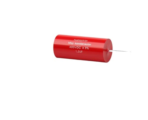 CHAOUYYZ 2Stk. Mkp-Kondensator 400V 630Vophiler Hifi-Fieber Elektrodenlosero-Metallfilm 1,5Uf 1,8Uf 2,2Uf 3,3Uf 4,7Uf/400V18Uf von CHAOUYYZ