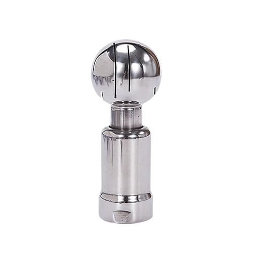 CHAOUYYZ 3/4" Edelstaibc-Tank-Flaschenfass-Reinigungs-Wasserstrahldüse, 360-Grad-Drehdüse/Nd20 Female Thread CHAOUYYZ 3/4" Edelstaibc-Tank-Flaschenfass-Reinigungs-Wasserstrahldüse, 360-Grad-Drehdüse/Nd20 Female Thread von CHAOUYYZ