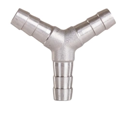 CHAOUYYZ 4 6 8 10 12 13 14 15 16 19 20 Mm Schlauchanschluss Y-T-Stück 3-Wege-Verteiler, Ss 304 Rohrverschraubung Kupplungsadapter/15Mm/T-Type von CHAOUYYZ