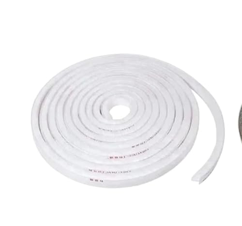 CHAOUYYZ 5/10/20 M Selbstklebendes Wolldichtband, Aluminiumlegierung, Tür- Und Fensterisolierung, Schalldämmung Und Kollisionsschutz/White 9 * 5Mm/20M von CHAOUYYZ