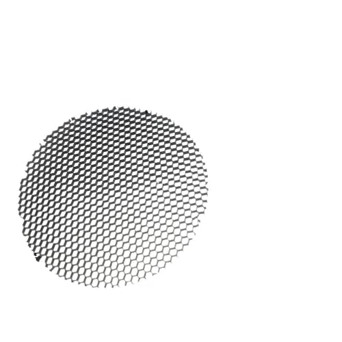 CHAOUYYZ 5 Stück Led-Lichtschutzhauben Für Downlights, Schwarz, Mit Wabengitter, Blendfreies, Blendfreies Aluminium/23.0Mm von CHAOUYYZ