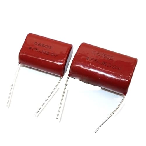 CHAOUYYZ 63 V 100 V 250 V 400 V 450 V 630 V 2000 V Cbb Polypropylen-Folienkondensator 10 Stück 101 103 104 105 125 J 221 222 223 224 225 332 333 334/100V221J-P5 von CHAOUYYZ