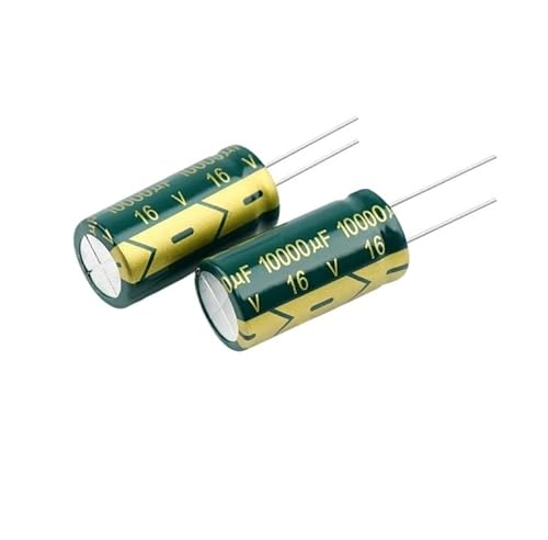 CHAOUYYZ Aluminium-Kondensator 6,3 V 10 V 16 V 25 V 35 V 100 µf 220 µf 330 µf 680 µf 1000 µf 470 µf Hochfrequenz-Niedrig-Esr/6.3V1500Uf 10Pcs von CHAOUYYZ