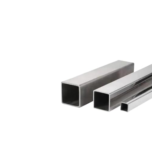 CHAOUYYZ Länge 500 Mm Edelsta304, Vierkantrohr, Rechteckrohrhalterung, Edelstahl-Industrierohr, Flachrohr,Geschnitten/Color/20 * 20 * 1.5Mm 1Pcs von CHAOUYYZ