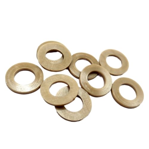 CHAOUYYZ M3–M12 Peek-Unterlegscheiben, Nylon-Polyetherkton-Kunststoff-Unterlegscheiben, F020, 50–100 Stück/Peek Plastic/M6-100 Pieces CHAOUYYZ M3–M12 Peek-Unterlegscheiben, Nylon-Polyetherkton-Kunststoff-Unterlegscheiben, F020, 50–100 Stück/Peek Plastic/M6-100 Pieces von CHAOUYYZ