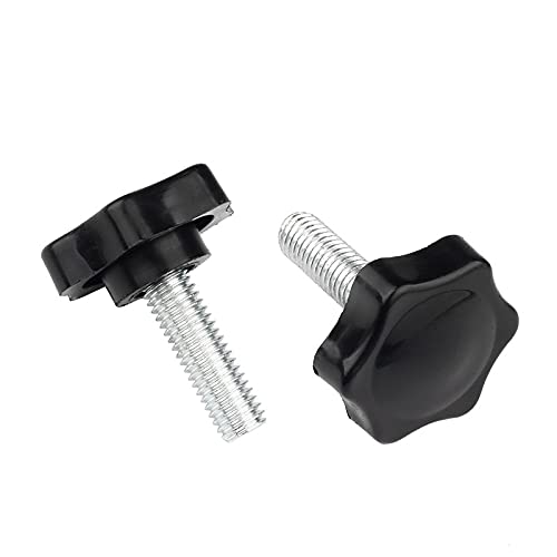 CHAOUYYZ M5 M6 M8 Gewinde, Sternkopf, Klemmschraube Schraubknopf Für Industrieanlagen, Kunststoff, Kohlenstoffstahl/10Pcs/M5*12 von CHAOUYYZ