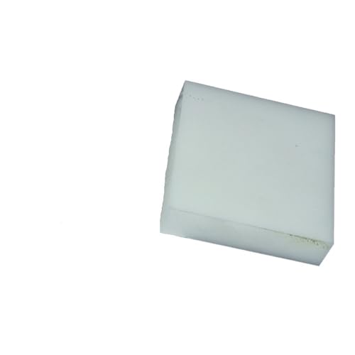 CHAOUYYZ Pom-Platte, 8 X 125 X 240 Mm, Hartplastikplatte Aus Polyoxymethylen Für Cnc-Modellbau Diy-Rohmaterial/White/12 * 125 * 240Mm von CHAOUYYZ