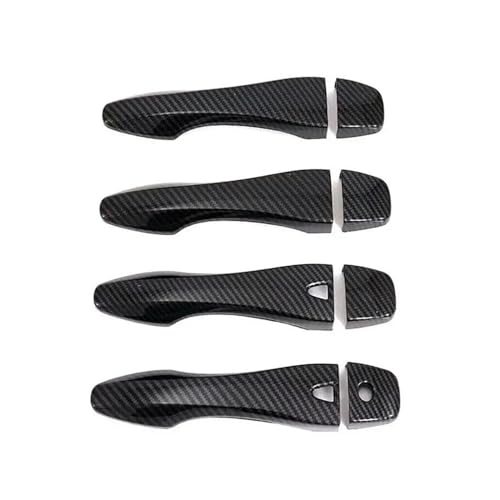 CHAOYUEYOUPIN Türgriffabdeckung Außenverkleidung Autokappenaufkleber Zubehör Für R&enault Für Kadjar 2016 2017 2018 2019 2020 2021 2022 (Farbe : Kohlenstoff) von CHAOYUEYOUPIN
