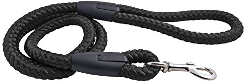 CHAPUIS SELLERIE SLA0101 Hundeleine - Polypropylen-Leine schwarz - Durchmesser 13 mm - Länge 120 cm - Größe L von CHAPUIS SELLERIE