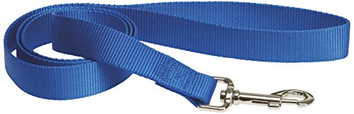 CHAPUIS SELLERIE SLA124 Hundeleine - Nylongurt blau - Breite 15 mm - Länge 1,20 m - Größe S von CHAPUIS SELLERIE