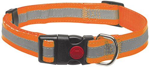 CHAPUIS SELLERIE SLA354 Reflektierendes verstellbares Hundehalsband - Gurt in Leder-Imitat orange - Breite 25 mm - Länge 38-65 cm - Größe L CHAPUIS SELLERIE SLA354 Reflektierendes verstellbares Hundehalsband - Gurt in Leder-Imitat orange - Breite 25 mm - Länge 38-65 cm - Größe L von CHAPUIS SELLERIE