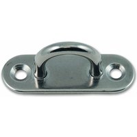 Chapuis - Augenplatten für Gurtband mit Haken, 60 x 20 mm, 410 kg, 2 Stück von CHAPUIS