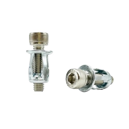 M4 M5 M6 M8 Edelstahl Sechskantschraube Mutter Blütenblattform Metalleinsatz Nietmutter Nietmutter Expansionsklemme Plattenverriegelung Fixiermutter(Socket Head,M4x16(5Pcs)) von CHATROOM