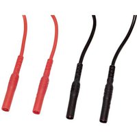Chauvin Arnoux Messleitungs-Set [4mm Sicherheits-Stecker - 4mm Sicherheits-Stecker] 1.5m Rot, Schwar von CHAUVIN ARNOUX