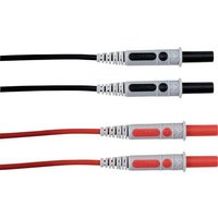 Chauvin Arnoux Messleitungs-Set [4mm Sicherheits-Stecker - 4mm Sicherheits-Buchse] 1.5m Rot, Schwarz von CHAUVIN ARNOUX