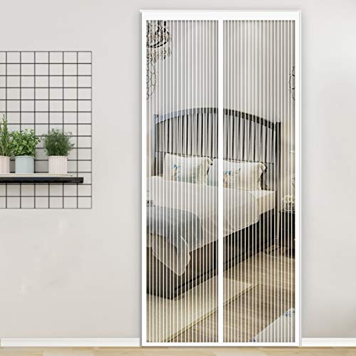 CHBIN Fliegennetz Vorhang 70x230cm Kinderleichte Klebemontage Magnet Insektenschutz Tür Insektenschutz für Flure/Türen/Windows/Wohnzimmer, Weiß CHBIN Fliegennetz Vorhang 70x230cm Kinderleichte Klebemontage Magnet Insektenschutz Tür Insektenschutz für Flure/Türen/Windows/Wohnzimmer, Weiß von CHBIN