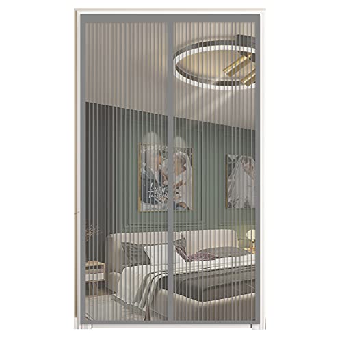 CHBIN Fliegennetz Vorhang 80x195cm Kinderleichte Klebemontage Insektenschutz Balkontür Verschiedene Größen für Tür Balkontür Wohnzimmer Terrassentür, Grau CHBIN Fliegennetz Vorhang 80x195cm Kinderleichte Klebemontage Insektenschutz Balkontür Verschiedene Größen für Tür Balkontür Wohnzimmer Terrassentür, Grau von CHBIN