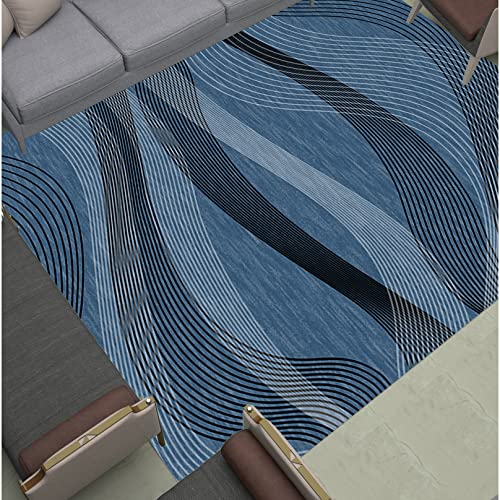 CHBIN Läufer Teppich 60x100cm Anti Rutsch Teppich Meterware Vintage Modernes Design für Schlafzimmer Kinderzimmer Flur Büro, M von CHBIN