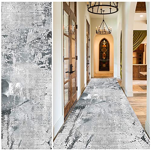 CHBIN Läufer Teppich 60x300cm Anti Rutsch Teppich Einfach zu Säubern Modernes Design für Badezimmer Teppichlaeufer Wohnzimmer, C von CHBIN