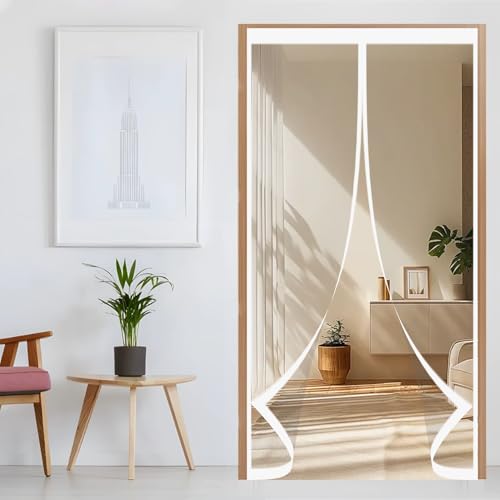 Magnet Wärmeschutzvorhang 80 x 115 cm Geräuschisolierung Wasserdicht Winddicht Haustierfreundlich, Wärmeisolierte Thermovorhang für Balkontür/Terrassentür, A Magnet Wärmeschutzvorhang 80 x 115 cm Geräuschisolierung Wasserdicht Winddicht Haustierfreundlich, Wärmeisolierte Thermovorhang für Balkontür/Terrassentür, A von CHBIN