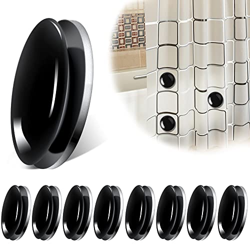 CHBOP 9 Paar Runde Magnetische Vorhang Gewichte Vorhänge Vorhanggewicht Gardinen Fenstervorhang Gewicht Raffhalter für Dusche Fenster Vorhang Tischdecken Wasserdicht Schwarz CHBOP 9 Paar Runde Magnetische Vorhang Gewichte Vorhänge Vorhanggewicht Gardinen Fenstervorhang Gewicht Raffhalter für Dusche Fenster Vorhang Tischdecken Wasserdicht Schwarz von CHBOP