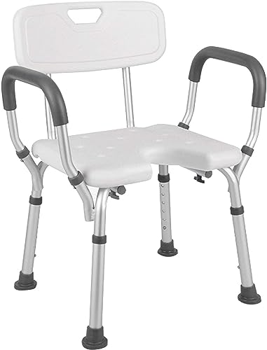 CHCHC Badestuhl, for Erwachsene mit eingeschränkter Mobilität, Duschstuhl, Stabiler, Leichter Badezimmer-Sitzsitz mit griffigem Badewannensitz Duschstuhl von CHCHC