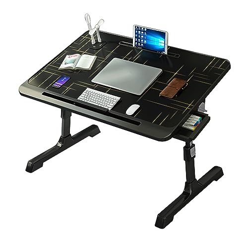 CHCHC Beweglicher Computer Schreibtisch, mit Kartensteckplatz USB Schublade Computertisch Büro Entertainment Multifunktionaler Hubtisch CHCHC Beweglicher Computer Schreibtisch, mit Kartensteckplatz USB Schublade Computertisch Büro Entertainment Multifunktionaler Hubtisch von CHCHC