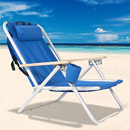 CHCHC Erwachsene Camping Camping -Strandstuhl, Verstellbarer Backbecher und Rucksack im Freien im Freien im Freien Picknick Heavy Duty Reclining Stuhl Liegen CHCHC Erwachsene Camping Camping -Strandstuhl, Verstellbarer Backbecher und Rucksack im Freien im Freien im Freien Picknick Heavy Duty Reclining Stuhl Liegen von CHCHC