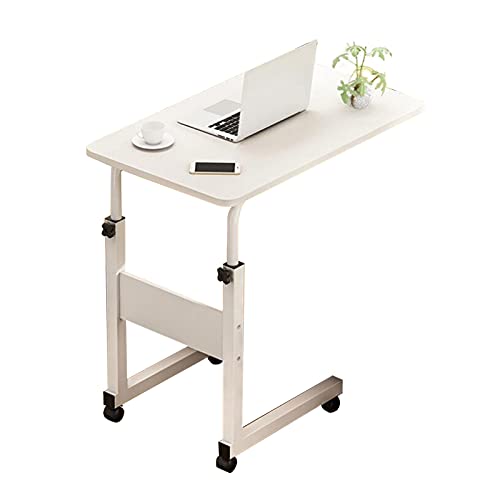 CHCHC Mobiler Laptoptisch Schreibtisch,60×40cm Höhenverstellbar Kleiner Computertisch Mobiler Schreibtisch for Zuhause/Büro/Krankenhaus von CHCHC