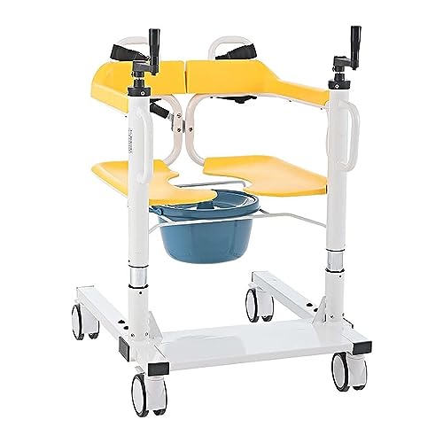CHCHC Patientenlifter for zu Hause, Multifunktions-Patientenlifter-Transfermaschine, Krankenpflege, Senioren-Transferstuhl, Badezimmerrollstuhl Duschstuhl von CHCHC