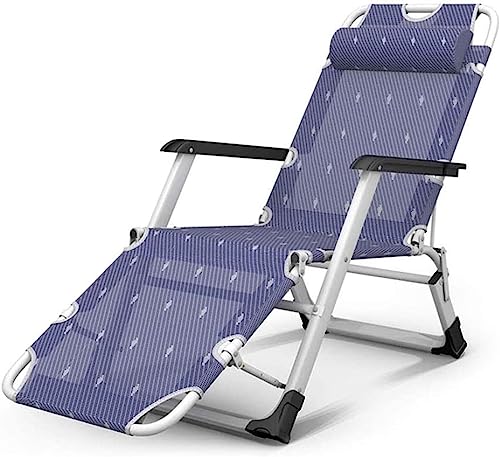 CHCHC Schwerelosigkeitsstuhl, Sommerbalkon, Haushalt, Freizeit, tragbare Rückenlehne, Lazy-Person-Stuhl, klappbares Mittagspausen-Mittagsbett Liegen von CHCHC
