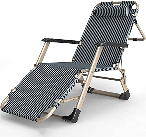 CHCHC Terrace Leisure Sun Lobers for Pool Rasen Beach Camping Camping Liege Hochleistungsverstellbare Klappgarten Sned Leuhler Liegen von CHCHC