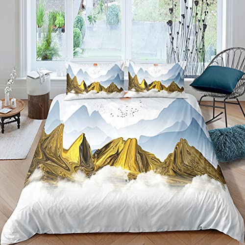 CHCHNXY Bettwäsche 135x200,Berg Flauschige Weich Microfaser Bettbezug Mit Reißverschluss,Für Kinder Jungen Mädchen Junge Bettwäsche-Sets(1*Kissenbezug 80x80cm CHCHNXY Bettwäsche 135x200,Berg Flauschige Weich Microfaser Bettbezug Mit Reißverschluss,Für Kinder Jungen Mädchen Junge Bettwäsche-Sets(1*Kissenbezug 80x80cm von CHCHNXY