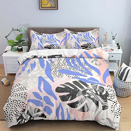 CHCHNXY Bettwäsche 135x200,Blätter Flauschige Weich Microfaser Bettbezug Mit Reißverschluss,Für Kinder Jungen Mädchen Junge Bettwäsche-Sets(1*Kissenbezug 80x80cm CHCHNXY Bettwäsche 135x200,Blätter Flauschige Weich Microfaser Bettbezug Mit Reißverschluss,Für Kinder Jungen Mädchen Junge Bettwäsche-Sets(1*Kissenbezug 80x80cm von CHCHNXY