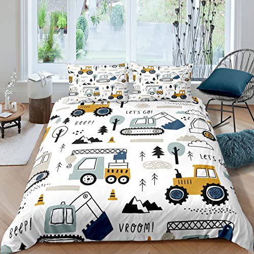 CHCHNXY Bettwäsche 135x200,Ingenieurauto Flauschige Weich Microfaser Bettbezug Mit Reißverschluss,Für Kinder Jungen Mädchen Junge Bettwäsche-Sets(1*Kissenbezug 80x80cm CHCHNXY Bettwäsche 135x200,Ingenieurauto Flauschige Weich Microfaser Bettbezug Mit Reißverschluss,Für Kinder Jungen Mädchen Junge Bettwäsche-Sets(1*Kissenbezug 80x80cm von CHCHNXY