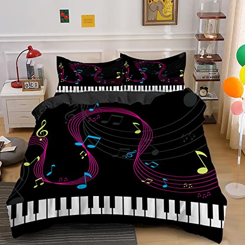 CHCHNXY Bettwäsche 135x200,Klavier Flauschige Weich Microfaser Bettbezug Mit Reißverschluss,Für Kinder Jungen Mädchen Junge Bettwäsche-Sets(1*Kissenbezug 80x80cm CHCHNXY Bettwäsche 135x200,Klavier Flauschige Weich Microfaser Bettbezug Mit Reißverschluss,Für Kinder Jungen Mädchen Junge Bettwäsche-Sets(1*Kissenbezug 80x80cm von CHCHNXY