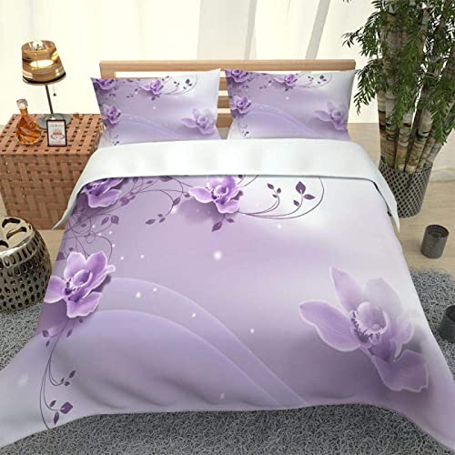 CHCHNXY Bettwäsche 135x200,Lila Blume Flauschige Weich Microfaser Bettbezug Mit Reißverschluss,Für Kinder Jungen Mädchen Junge Bettwäsche-Sets(1*Kissenbezug 80x80cm CHCHNXY Bettwäsche 135x200,Lila Blume Flauschige Weich Microfaser Bettbezug Mit Reißverschluss,Für Kinder Jungen Mädchen Junge Bettwäsche-Sets(1*Kissenbezug 80x80cm von CHCHNXY