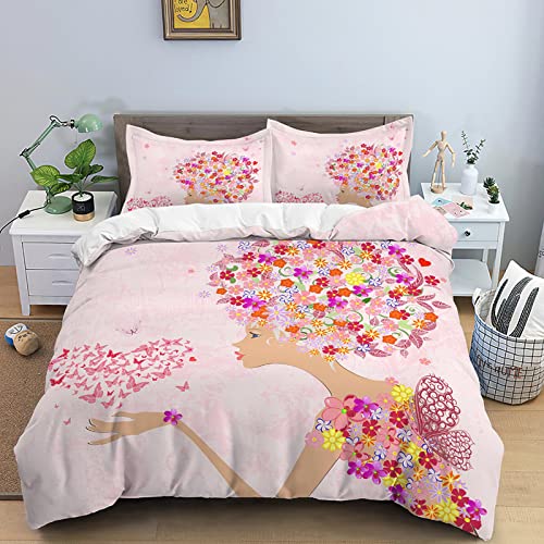 CHCHNXY Bettwäsche 135x200,Mädchen Flauschige Weich Microfaser Bettbezug Mit Reißverschluss,Für Kinder Jungen Mädchen Junge Bettwäsche-Sets(1*Kissenbezug 80x80cm CHCHNXY Bettwäsche 135x200,Mädchen Flauschige Weich Microfaser Bettbezug Mit Reißverschluss,Für Kinder Jungen Mädchen Junge Bettwäsche-Sets(1*Kissenbezug 80x80cm von CHCHNXY