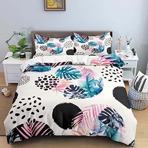 CHCHNXY Bettwäsche 135x200,Palmblätter Flauschige Weich Microfaser Bettbezug Mit Reißverschluss,Für Kinder Jungen Mädchen Junge Bettwäsche-Sets(1*Kissenbezug 80x80cm CHCHNXY Bettwäsche 135x200,Palmblätter Flauschige Weich Microfaser Bettbezug Mit Reißverschluss,Für Kinder Jungen Mädchen Junge Bettwäsche-Sets(1*Kissenbezug 80x80cm von CHCHNXY