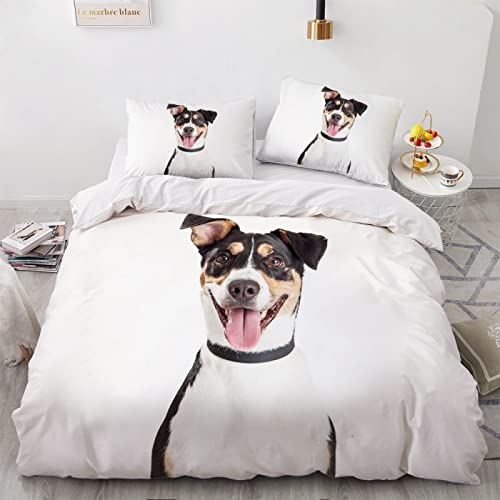 CHCHNXY Bettwäsche 135x200,Weißer Hund Flauschige Weich Microfaser Bettbezug Mit Reißverschluss,Für Kinder Jungen Mädchen Junge Bettwäsche-Sets(1*Kissenbezug 80x80cm CHCHNXY Bettwäsche 135x200,Weißer Hund Flauschige Weich Microfaser Bettbezug Mit Reißverschluss,Für Kinder Jungen Mädchen Junge Bettwäsche-Sets(1*Kissenbezug 80x80cm von CHCHNXY