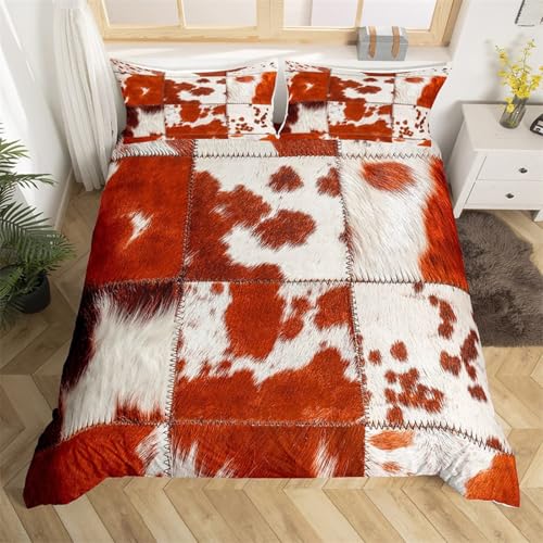 CHCHNXY Bettwäsche 200x200,Fell 3 Teilig Weich Und Atmungsaktiv Bettwäsche-Set,Für Jugendliche Erwachsene 1 Bettbezüge Mit Reißverschluss Und 2 Kissenbezug 80x80cm von CHCHNXY