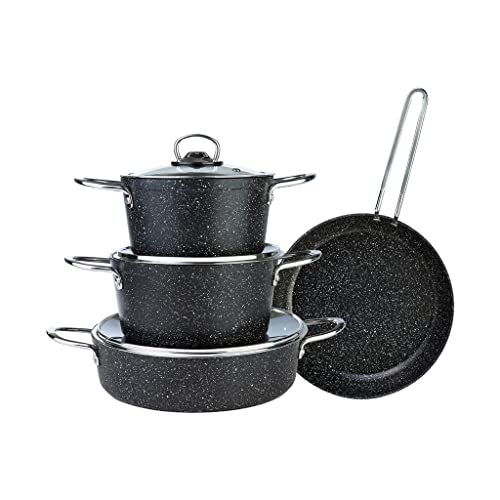 7 PCs/Set Cookware Set Topfkochtopf und Pfanne Set Nicht-St-Ck-Edelstahl-Küchenwerkzeuge 7 PCs/Set Cookware Set Topfkochtopf und Pfanne Set Nicht-St-Ck-Edelstahl-Küchenwerkzeuge von CHCWR