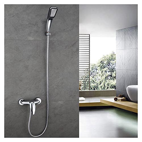 Badezimmer Duschkopf mit Handheld -Combo -Set, wandmontiert Badezimmer Duschkopf mit Handheld -Combo -Set, wandmontiert von CHCWR