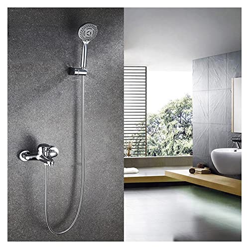 Badezimmer Duschkopf mit Handheld -Combo -Set, wandmontiert Badezimmer Duschkopf mit Handheld -Combo -Set, wandmontiert von CHCWR