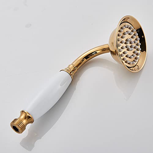 Brass Handshower Kopfdusche Wasserhahn Ersetzen Sie Kopfheld Duschkopf Chrom/antike Messing/Schwarze Bronze/Golden/Nickel, Chrom B Brass Handshower Kopfdusche Wasserhahn Ersetzen Sie Kopfheld Duschkopf Chrom/antike Messing/Schwarze Bronze/Golden/Nickel, Chrom B von CHCWR