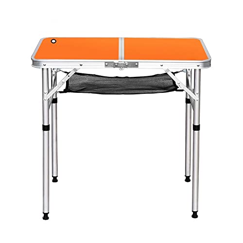 CHCWR Camping -Tisch Camping Klappkampingtisch Verstellbarer Aluminiumlegierung Leichter Schreibtisch Tragbarer Klappstuhl Klafbare und Leichter Campingtisch im Freien im Freien von CHCWR