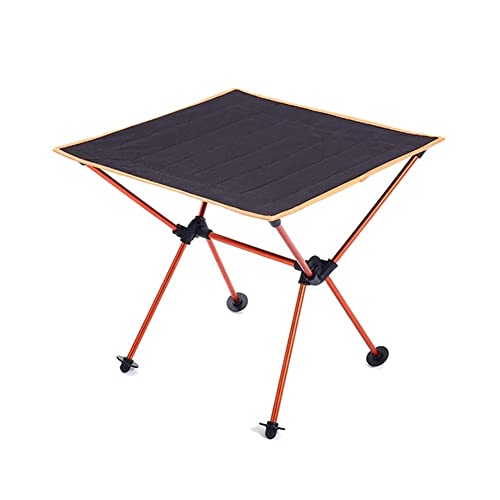 CHCWR Campingtisch Ultra Leichter Klapptisch im Freien tragbare abnehmbare Schreibtisch Rucksack Strand Camping Travel Fishing -Werkzeuge Möbel Faltbar und Leichter Campingtisch, Orange, Orange CHCWR Campingtisch Ultra Leichter Klapptisch im Freien tragbare abnehmbare Schreibtisch Rucksack Strand Camping Travel Fishing -Werkzeuge Möbel Faltbar und Leichter Campingtisch, Orange, Orange von CHCWR