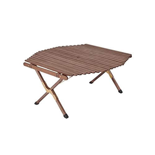 CHCWR Camptisch Massivholz hexagonal Eierrolle Tisch Desktop Verbreiterende Out von CHCWR